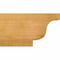 Ekena Millwork Newport Rough Sawn Rafter Tail, Western Red Cedar, 6"W x 10"H x 18"L RFT06X10X18NEW00RWR - alternate 2